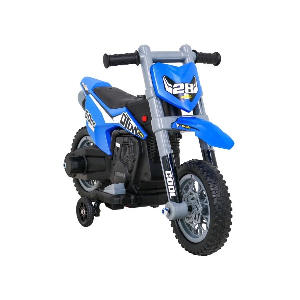 Мотоцикл на акумулятор Ramiz  V-Cross, блакитний