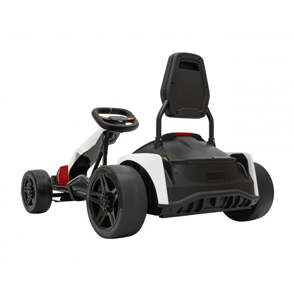 Автомобіль карт дрифтовий на акумулятор GoKart Fast 3 Drift, білий