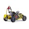 Автомобіль карт 30км/год на акумулятор GoKart Fast Dragon, жовтий