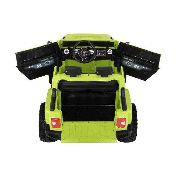 Джип на акумулятор 4x4 двомісний Ramiz Mighty Jeep, синій