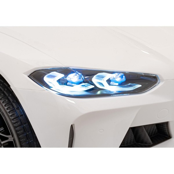 Автомобіль на акумуляторі BMW M4, білий