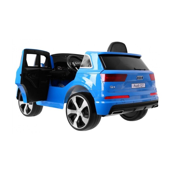 Джип на акумуляторі Audi Q7 Lift, лакований, блакитний