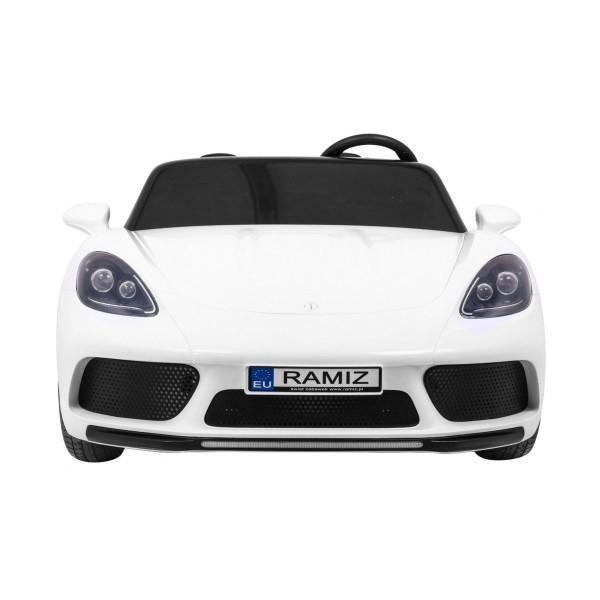Автомобіль на акумулятор двомісний Ramiz Perfecta Auto, білий