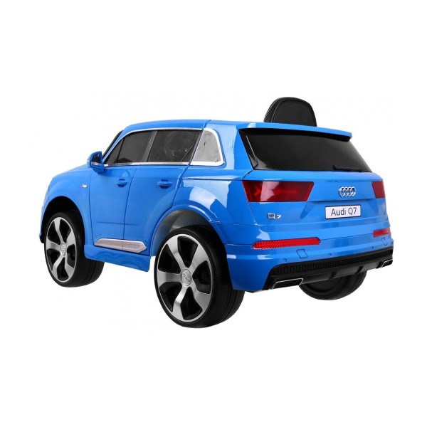 Джип на акумуляторі Audi Q7 Lift, лакований, блакитний