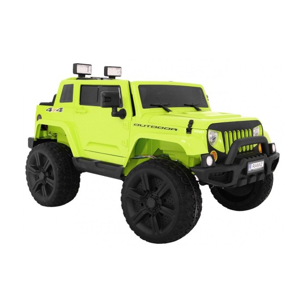 Джип на акумулятор 4x4 двомісний Ramiz Mighty Jeep, синій
