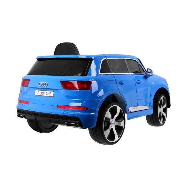 Джип на акумуляторі Audi Q7 Lift, лакований, блакитний
