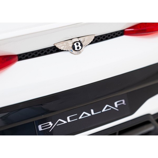 Автомобіль на акумуляторі Bentley Bacalar, білий