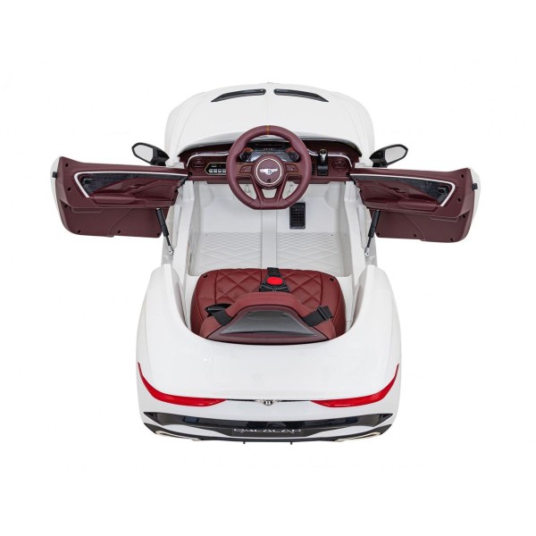 Автомобіль на акумуляторі Bentley Bacalar, білий