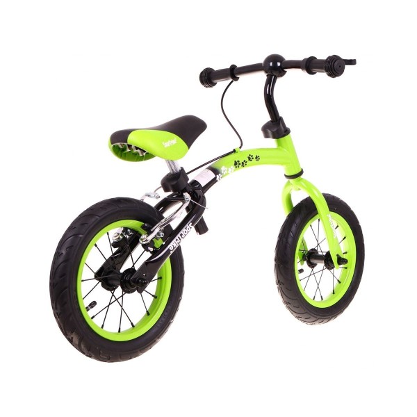 Біговел з реверсною рамою SporTrike Boomerang, зелений