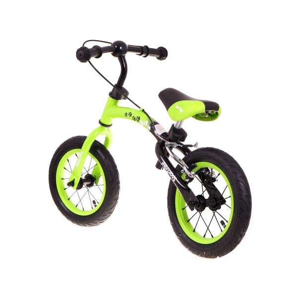 Біговел з реверсною рамою SporTrike Boomerang, зелений