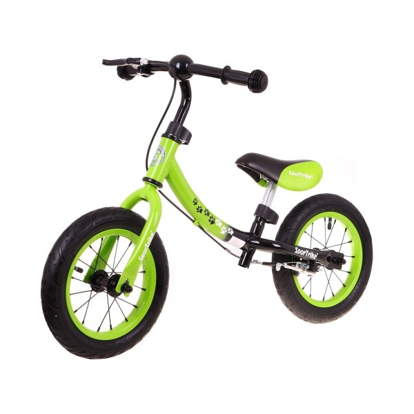 Біговел з реверсною рамою SporTrike Boomerang, зелений