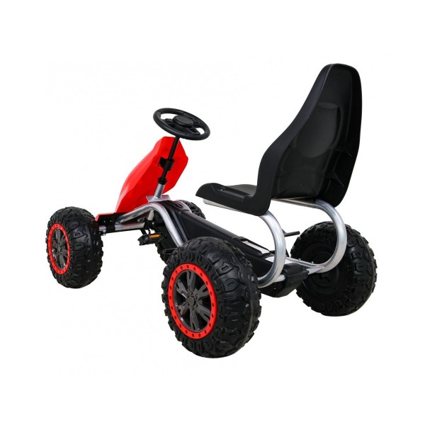 Веломобіль великий Ramiz GoKart Strong, червоний