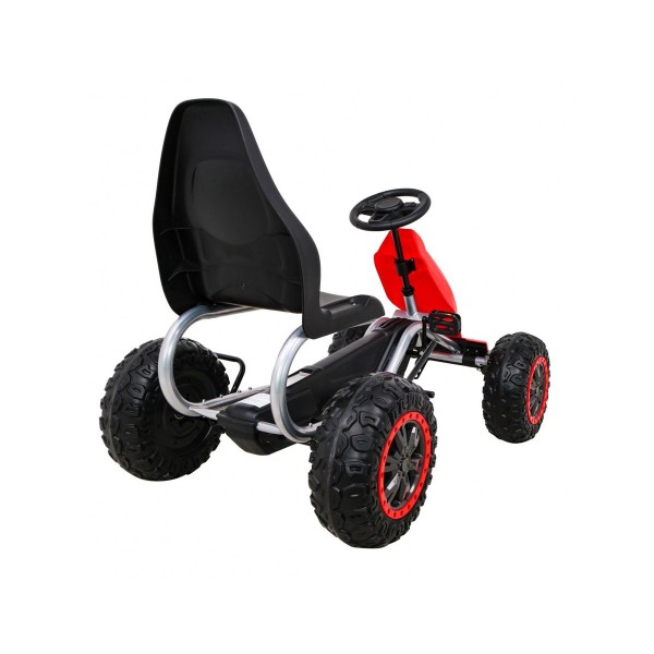 Веломобіль великий Ramiz GoKart Strong, червоний