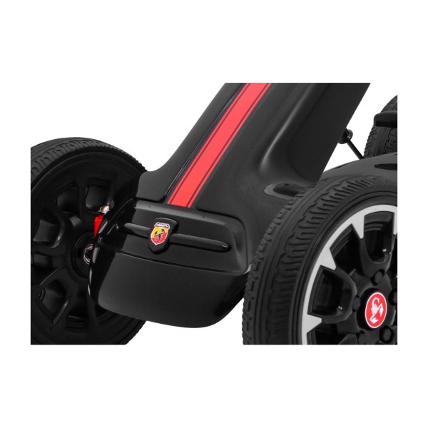 Веломобіль Abarth GoKart, чорний