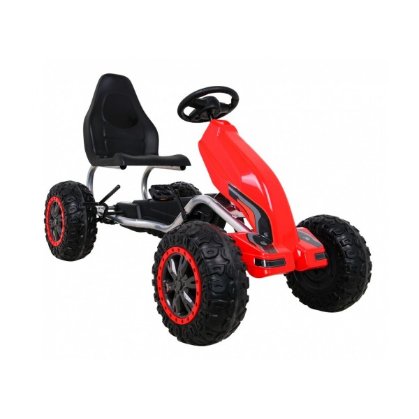 Веломобіль великий Ramiz GoKart Strong, червоний