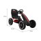Веломобіль Abarth GoKart, чорний