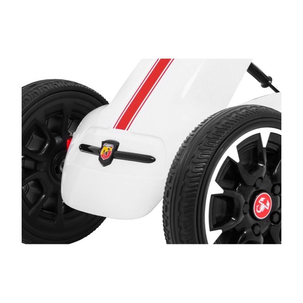 Веломобіль Abarth GoKart, білий