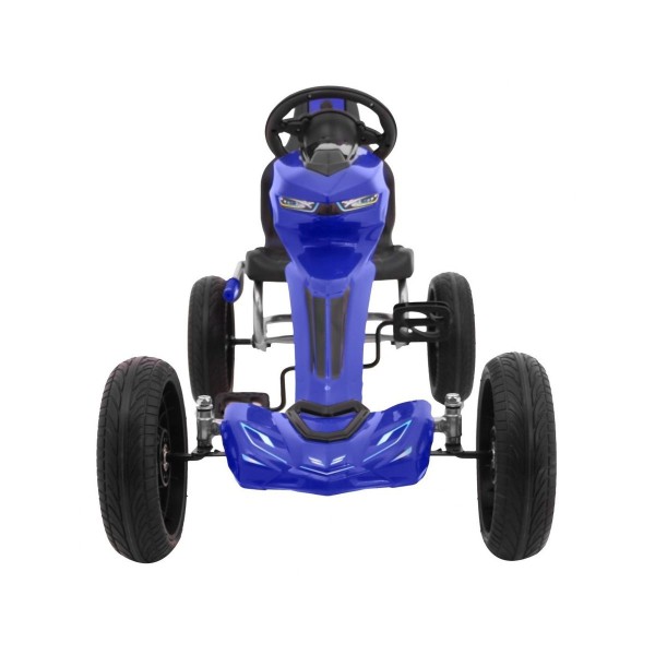 Веломобіль з колесами EVA Ramiz GoKart Grand Ride, блакитний + Koła EVA