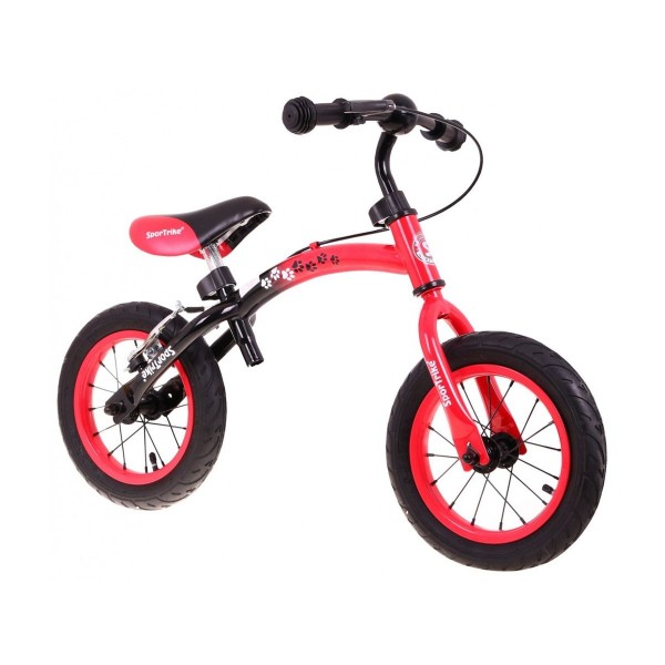 Біговел з реверсною рамою SporTrike Boomerang, червоний