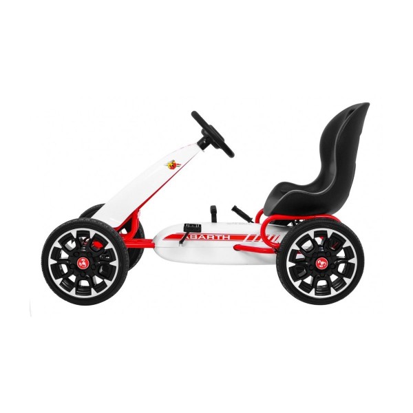 Веломобіль Abarth GoKart, білий