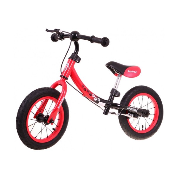 Біговел з реверсною рамою SporTrike Boomerang, червоний
