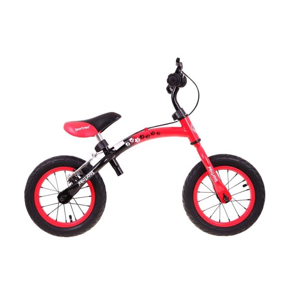 Біговел з реверсною рамою SporTrike Boomerang, червоний