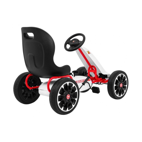 Веломобіль Abarth GoKart, білий