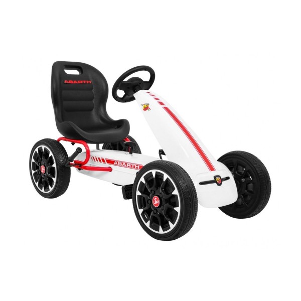 Веломобіль Abarth GoKart, білий