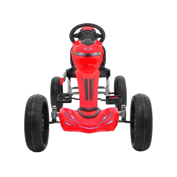 Веломобіль з колесами EVA Ramiz GoKart Grand Ride, червоний