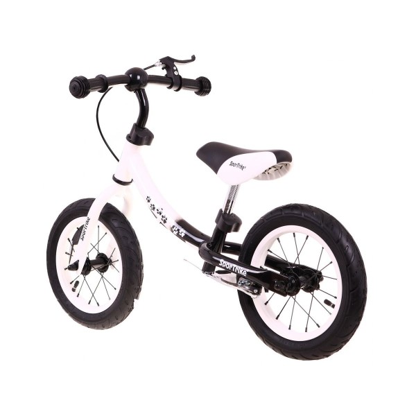 Біговел з реверсною рамою SporTrike Boomerang, білий