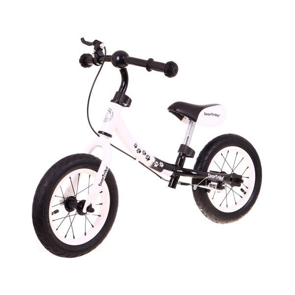 Біговел з реверсною рамою SporTrike Boomerang, білий