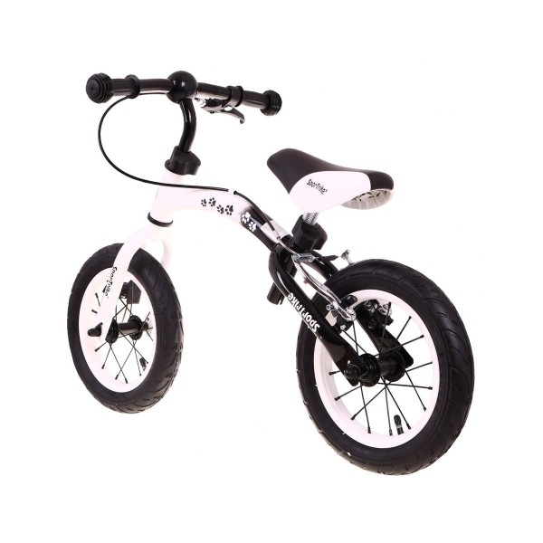 Біговел з реверсною рамою SporTrike Boomerang, білий