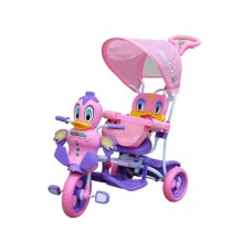 3-колісний дитячий велосипед-візок SporTrike з качкою, фіолетовий 