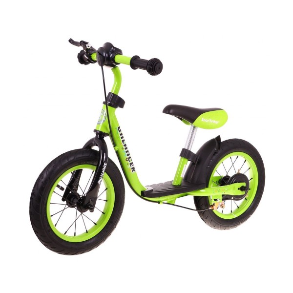 Біговел з надувними шинами SporTrike Balancer, зелений