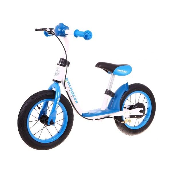 Біговел з надувними шинами SporTrike Balancer, синій