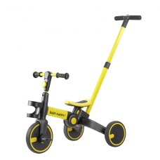 Дитячий триколісний велосипед 3в1 Sportrike Happy Bike, жовтий