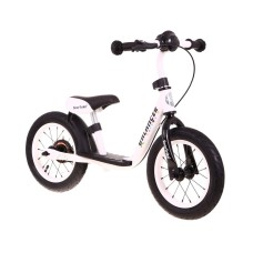 Біговел з надувними шинами SporTrike Balancer, білий