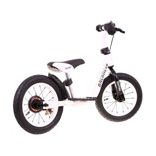 Біговел з надувними шинами SporTrike Balancer, білий