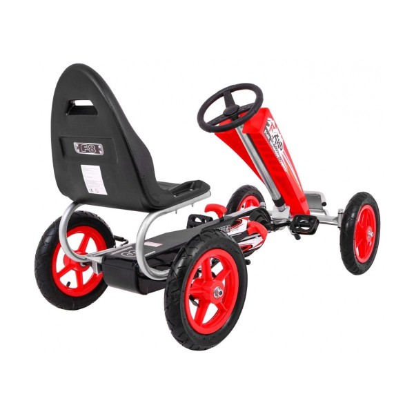 Веломобіль Ramiz GoKart GoKart Full Ahead AIR, червоний