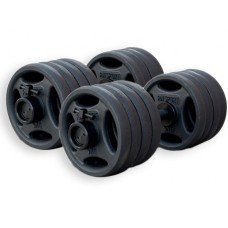 Гантелі набірні олімпійські сталь RN-Sport 2x46кг