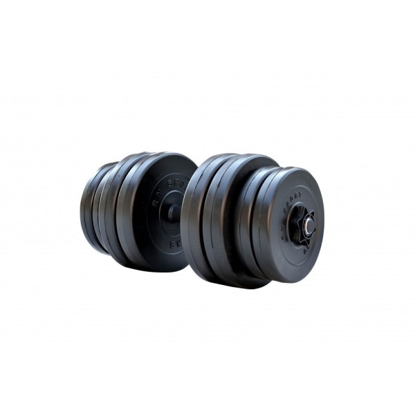 Гантель StrongMan 31кг від RN-Sport + розширювач грифа
