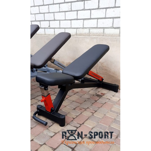 Лавка для жиму професійна RN-Sport black rock