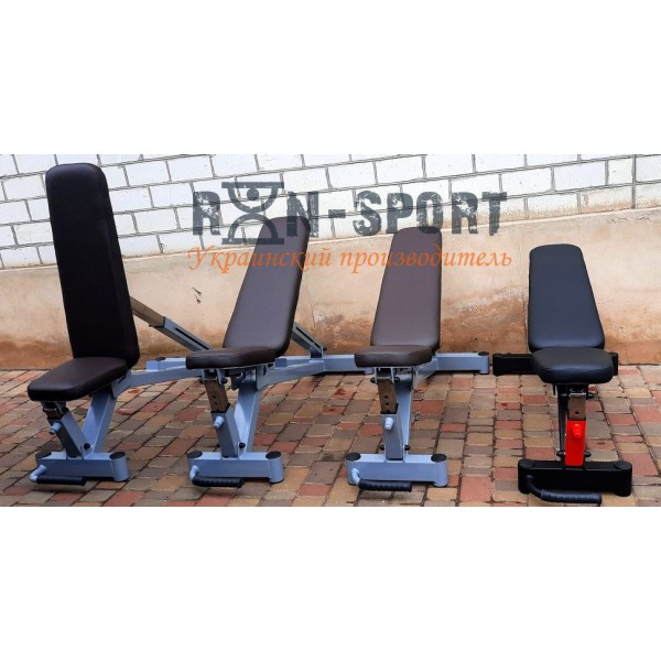 Лавка для жиму професійна RN-Sport black rock