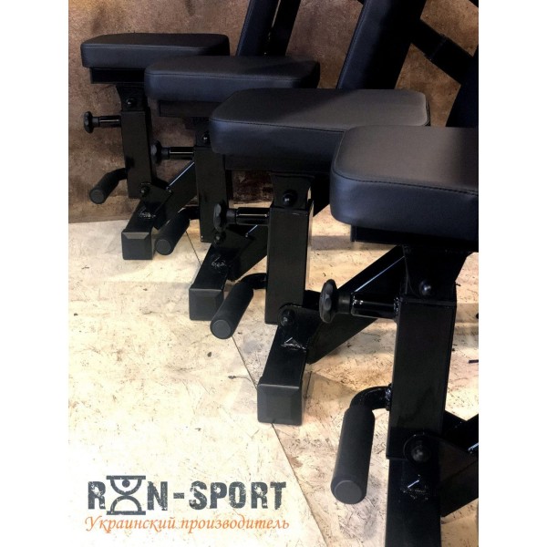 Лавка для жиму професійна RN-Sport black rock