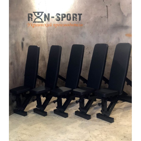 Лавка для жиму професійна RN-Sport black rock