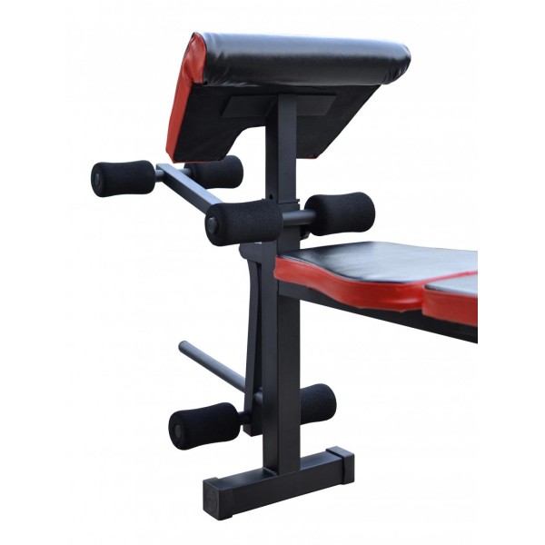 Знижка! Лавка для жиму ReadMeBlack + 4 грифи, 100 кг дисків RN-Sport