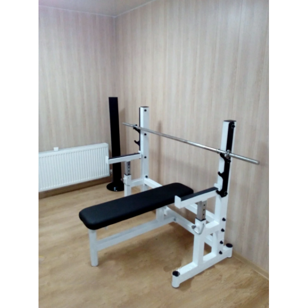 Лава для жиму RN classic prof + Олімпійська гумова штанга 100кг