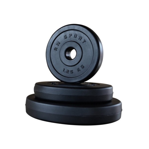 ТОП! Лавка для жиму ReadMeBlack + Штанга 83 кг, гриф W, гантелі RN-Sport