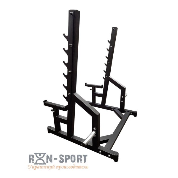 Проф серія! Стійки під штангу RN-Sport black rock