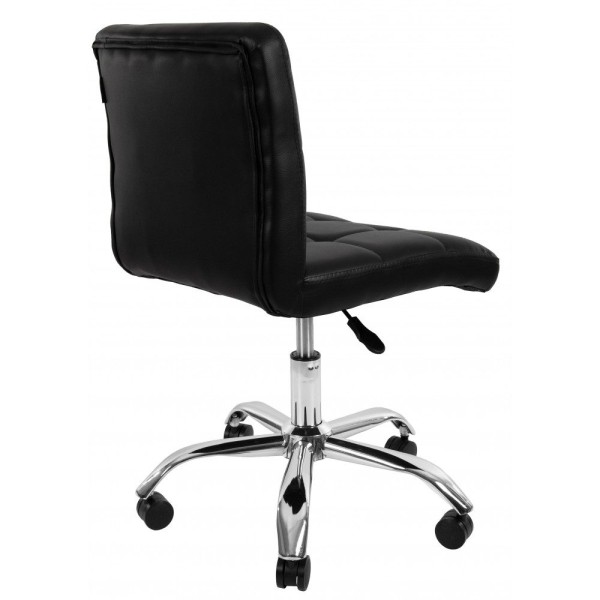 Крісло офісне на колесах Bonro B-532 чорне